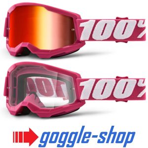 100% Strata 2 Motocross Goggles - Fletcher