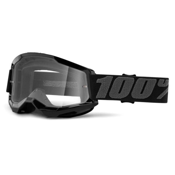 100% Strata 2 Black - Clear