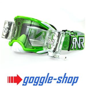 RNR Platinum Motocross Goggles - Green