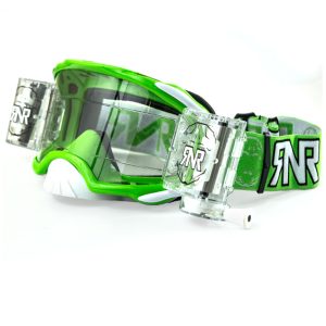 RNR Platinum Motocross Goggles - Green