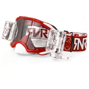 RNR Platinum Motocross Goggles - Red