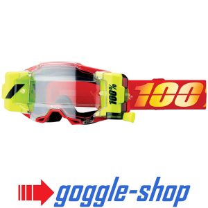 100% Armega Forecast Roll-Off Motocross Goggles - Nuketown