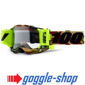 100% Accuri 2 Forecast Roll-Off Motocross Goggles - Mission