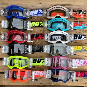 100% Strata 2 RNR WVS Roll-Off Goggles