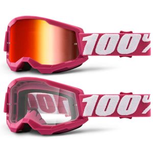 100% Strata 2 Motocross Goggles - Flethcher