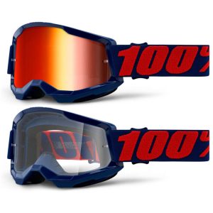 100% Strata 2 Motocross Goggles - Masego