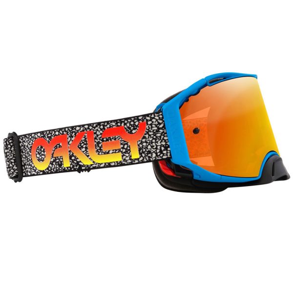 Oakley Airbrake Motocross Goggles - Blue Crackle / Prizm Torch