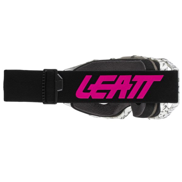 Leatt Velocity 6.5 Motocross Goggles - Bones / Smoke Lens