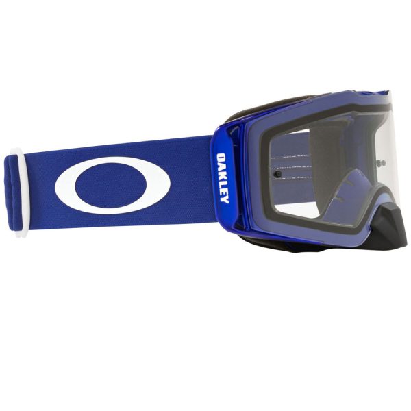 Oakley Front Line Motocross Goggles - Moto Blue / Clear Lens