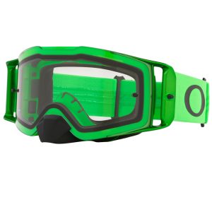 Oakley Front Line Motocross Goggles - Moto Green / Clear Lens