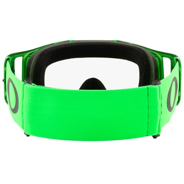 Oakley Front Line Motocross Goggles - Moto Green / Clear Lens
