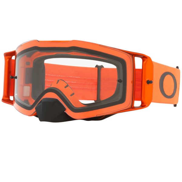 Oakley Front Line Motocross Goggles - Moto Orange / Clear Lens