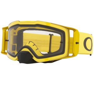 Oakley Front Line Motocross Goggles - Moto Yellow / Clear Lens