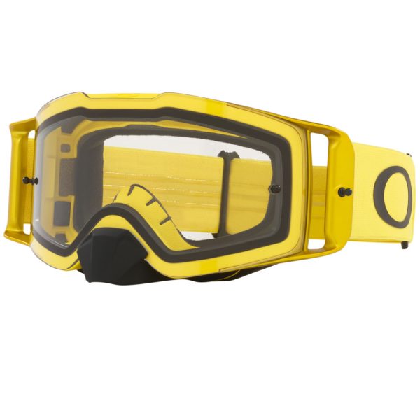 Oakley Front Line Motocross Goggles - Moto Yellow / Clear Lens