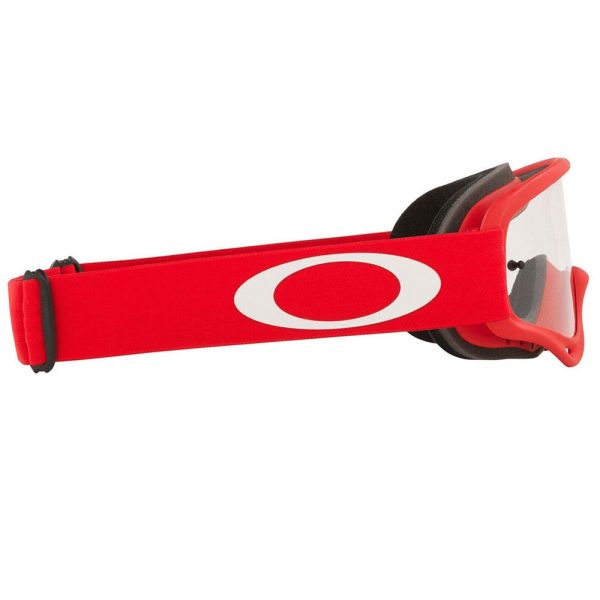 Oakley O-Frame Motocross Goggles - Moto Red / Clear Lens