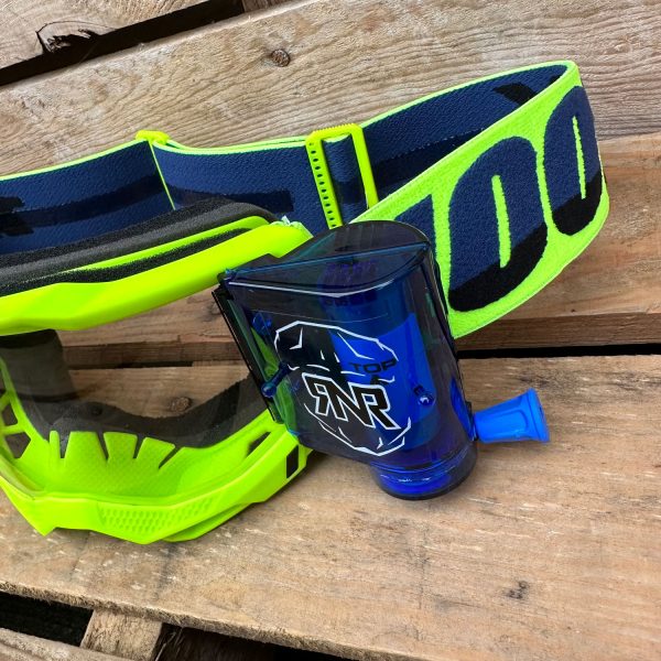 100% Accuri 2 Roll-Off RNR WVS Goggles - Fluo Yellow