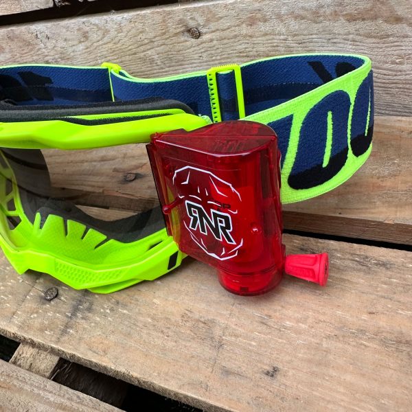 100% Accuri 2 Roll-Off RNR WVS Goggles - Fluo Yellow