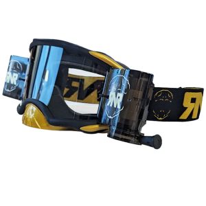 RNR Platinum Motocross Goggles - Black / Gold