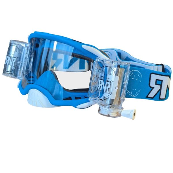 RNR Platinum Motocross Goggles - Matt Blue