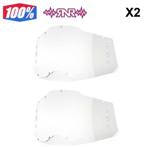 100% Generation 2 Roll-Off lenses x2 Clear Lenses