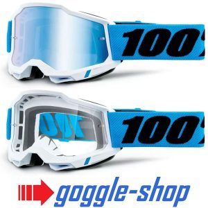 100% Accuri 2 Motocross Goggles - NOVEL