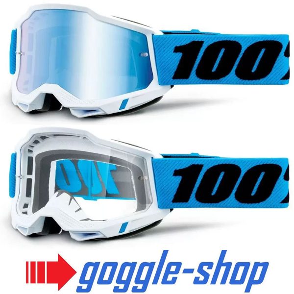 100% Accuri 2 Motocross Goggles - NOVEL