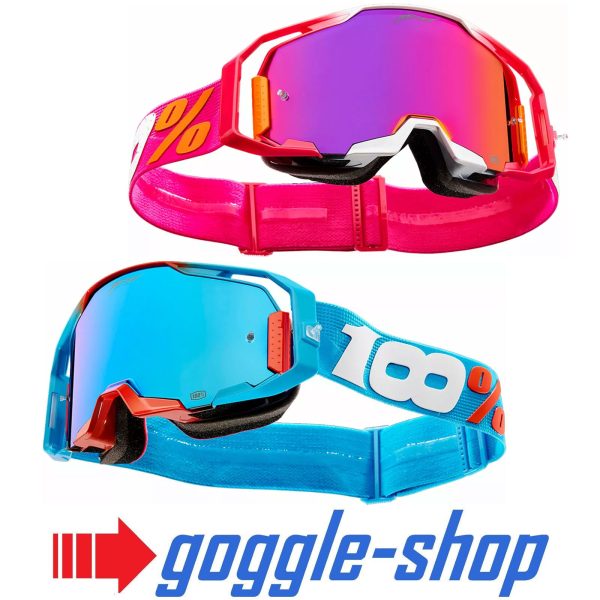 100%-Armatic Goggles Jett Lawrence Donut 2 Pack