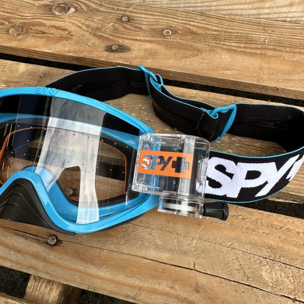Spy Woot Roll-Off Motocross Goggles - Splice Blue