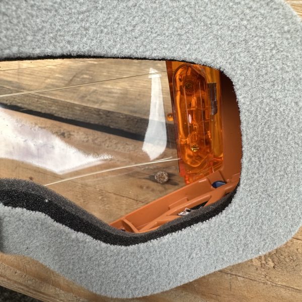 Scott Fury Roll-Off Motocross Goggles RNR 48MM WVS - CUSTOM ORANGE / BLUE - Image 4