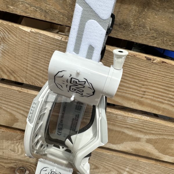 Scott Fury Custom RNR WVS Roll-Off Goggles - White / White
