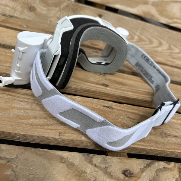 Scott Fury Custom RNR WVS Roll-Off Goggles - White / White