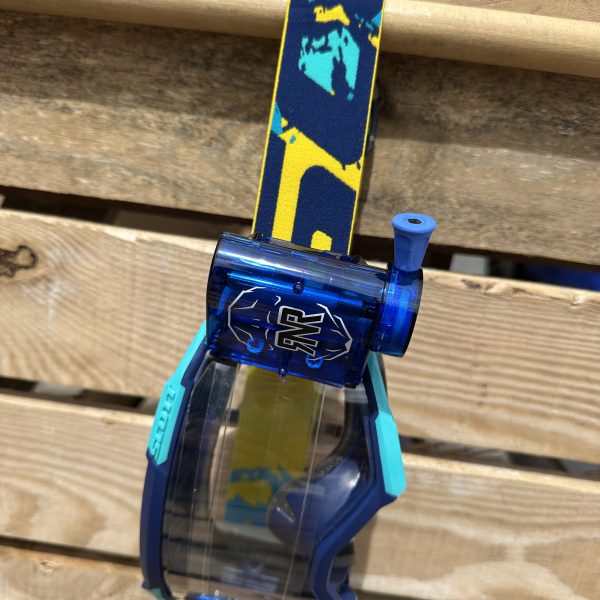Scott Fury Custom RNR WVS Roll-Off Goggles - Blue Teal Yellow / Blue