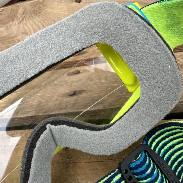 Scott Fury Custom RNR WVS Roll-Off Goggles - Neon Yellow Blue / Fluo Yellow