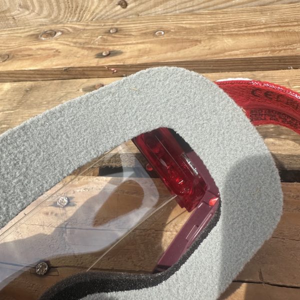 Scott Fury Custom RNR WVS Roll-Off Goggles - Red Black