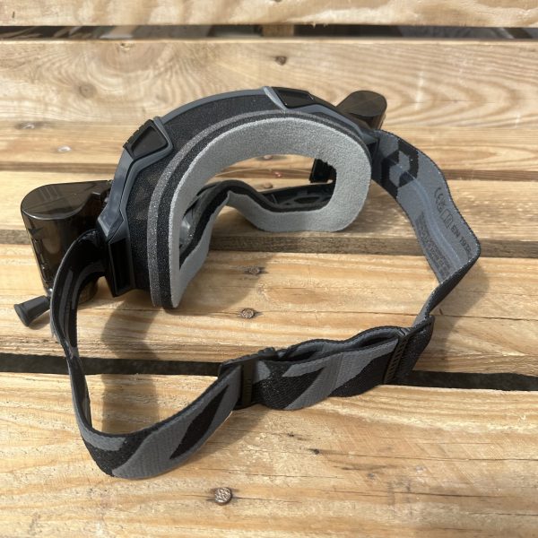 Scott Fury Custom RNR WVS Roll-Off Goggles - Black / Black