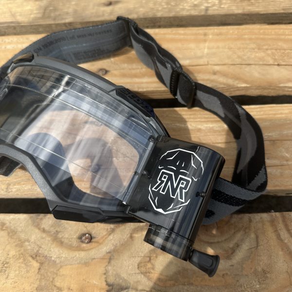 Scott Fury Custom RNR WVS Roll-Off Goggles - Black / Black