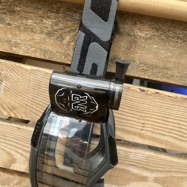 Scott Fury Custom RNR WVS Roll-Off Goggles - Black / Black