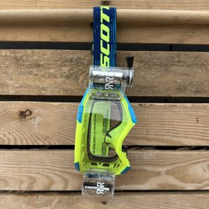 Scott Fury RNR WVS Roll-Off Goggles - Neon Yellow / Blue
