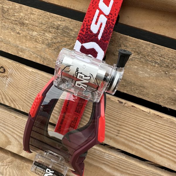 Scott Fury RNR WVS Roll-Off Goggles - Red
