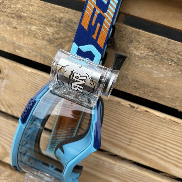 Scott Fury RNR WVS Roll-Off Goggles - Blue / Orange