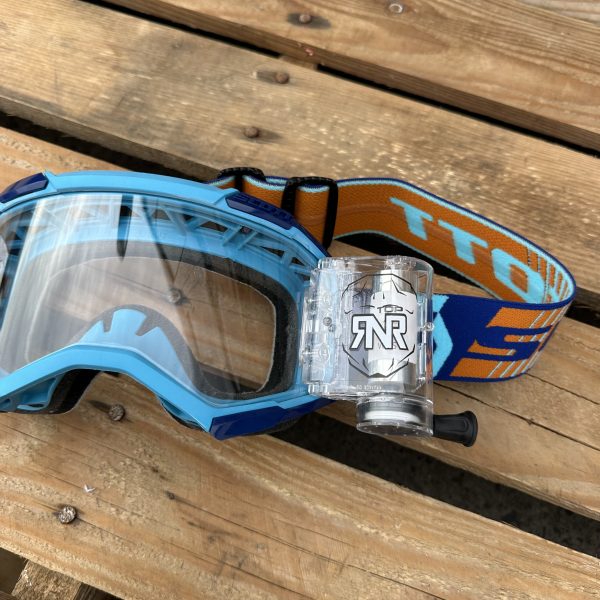 Scott Fury RNR WVS Roll-Off Goggles - Blue / Orange