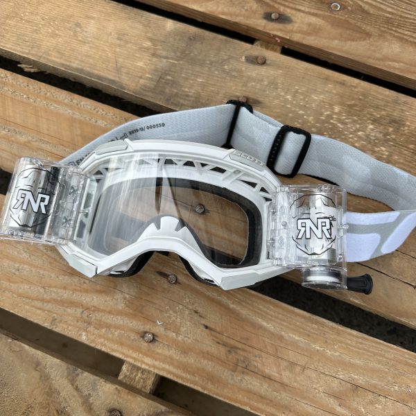 Scott Fury RNR WVS Roll-Off Goggles - White