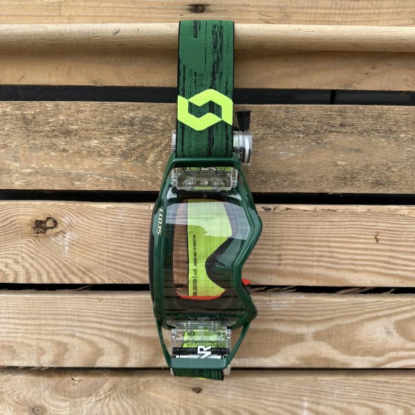 Scott Prospect RNR WVS Roll-Off Goggles - GREEN / YELLOW