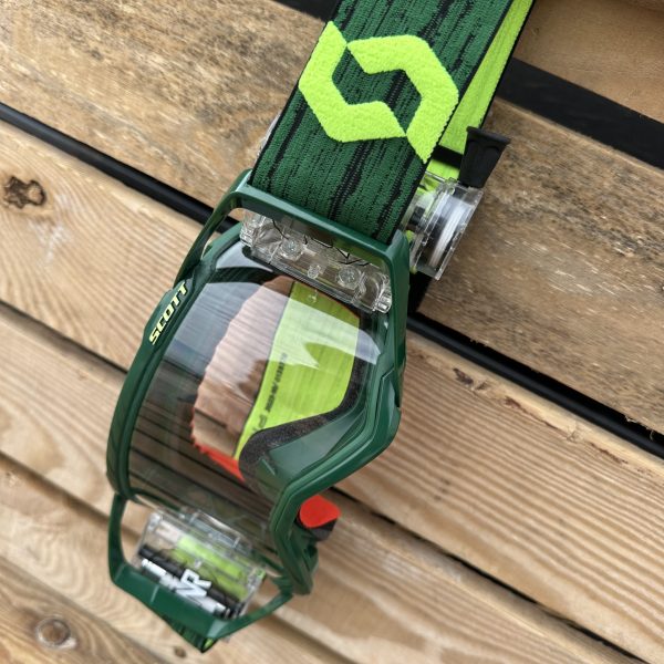 Scott Prospect RNR WVS Roll-Off Goggles - GREEN / YELLOW