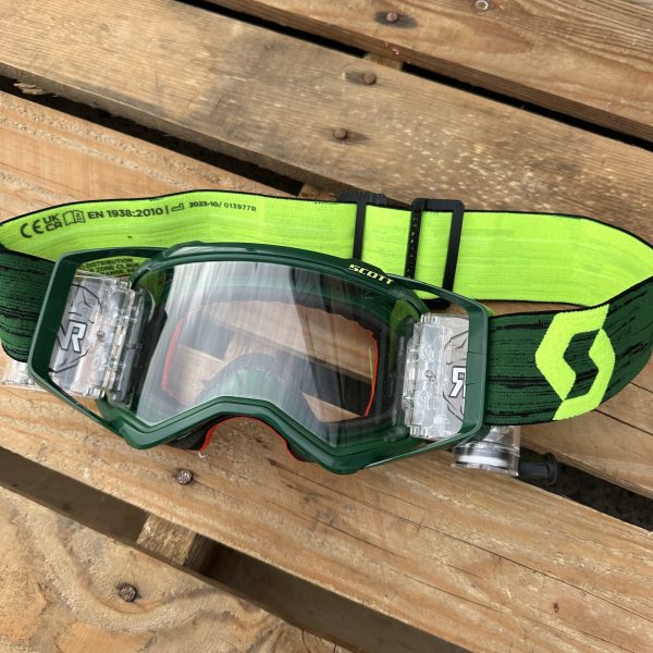Scott Prospect RNR WVS Roll-Off Goggles - GREEN / YELLOW