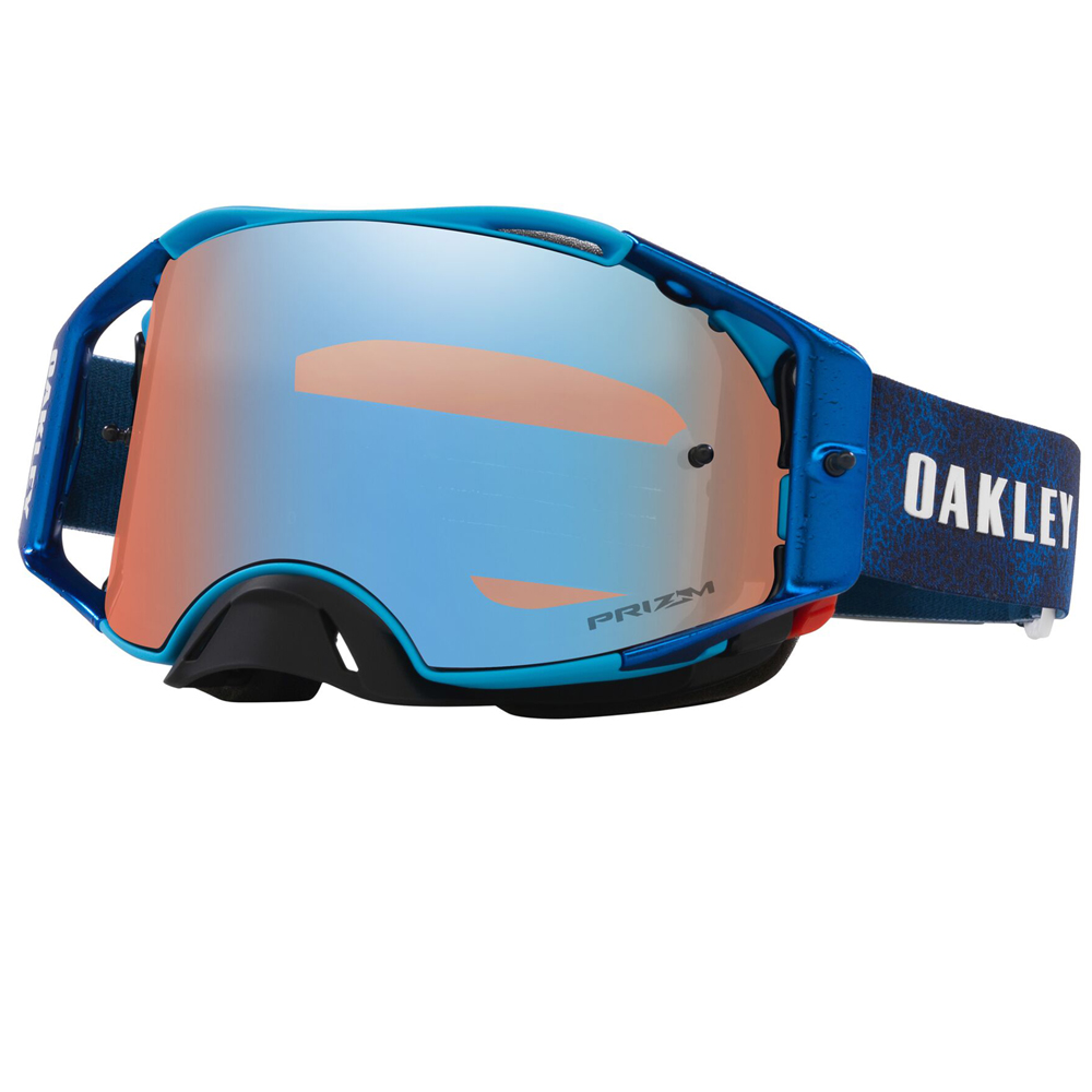 Oakley Airbrake Motocross Goggles - Sexton / Saphire Prizn Lens