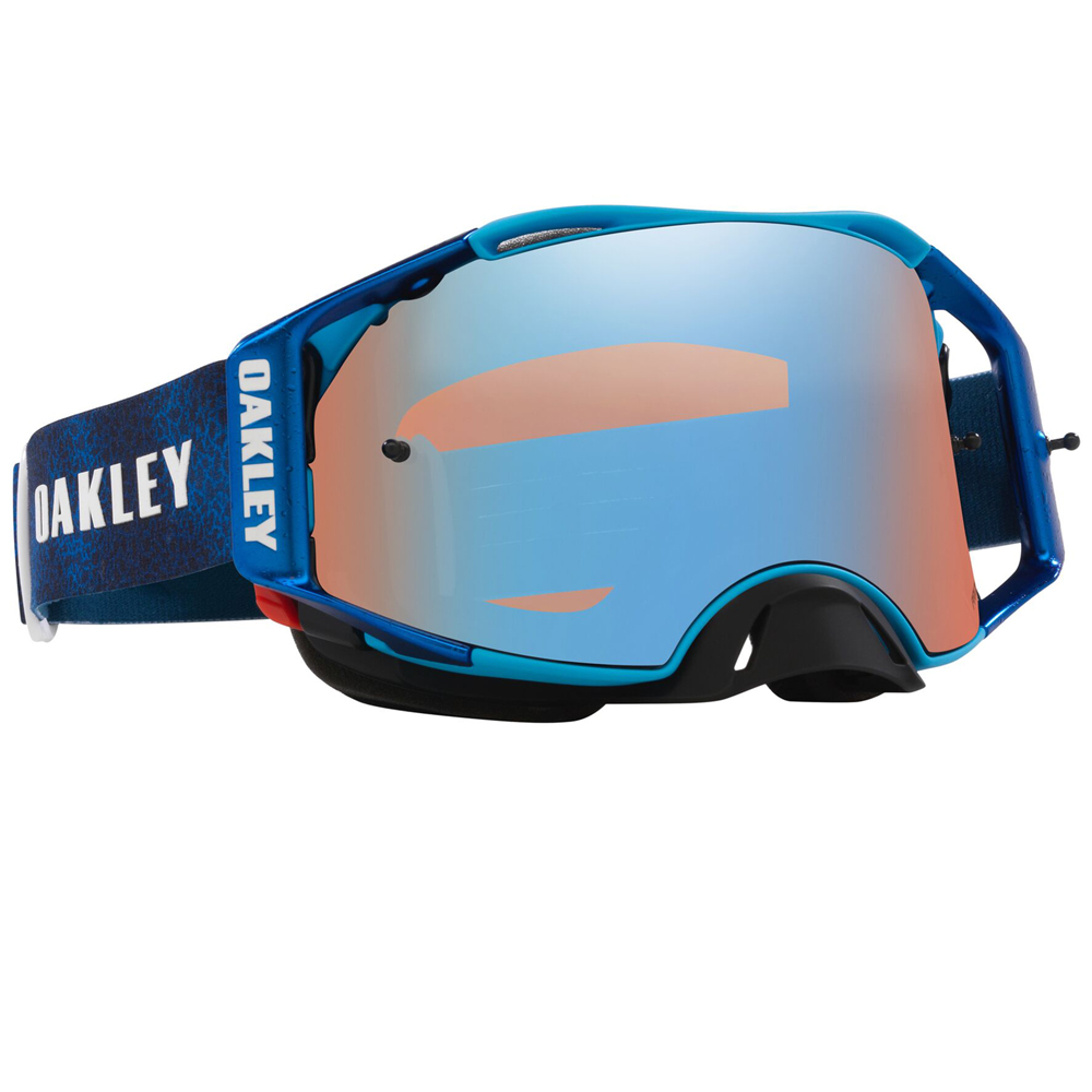 Oakley Airbrake Motocross Goggles - Sexton / Saphire Prizn Lens