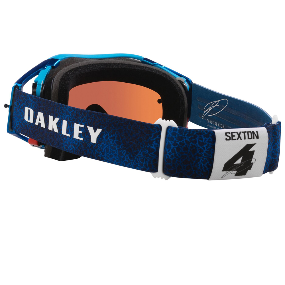 Oakley Airbrake Motocross Goggles - Sexton / Saphire Prizn Lens