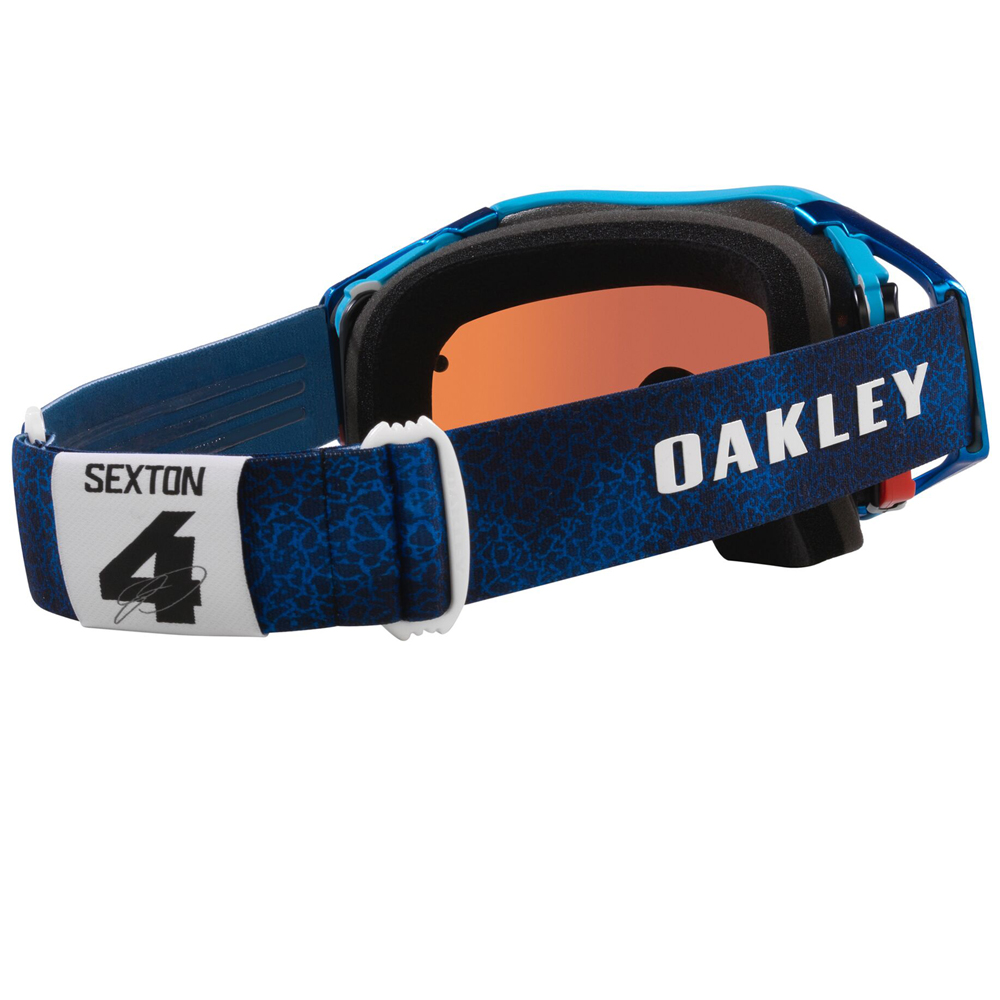 Oakley Airbrake Motocross Goggles - Sexton / Saphire Prizn Lens
