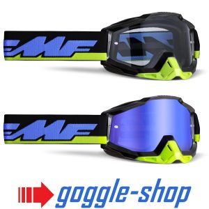 FMF 100% Powerbomb Motocross Goggles - Talladega